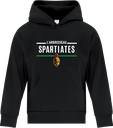 FONDATION DE L'ÉCOLE L'ARBRISSEAU (SPARTIATES) - ATCY2500 Chandail À Capuchon En Molleton Everyday Pour Jeunes - DTF. DTF-2512 (AV) OU DTF-2513 (AV)