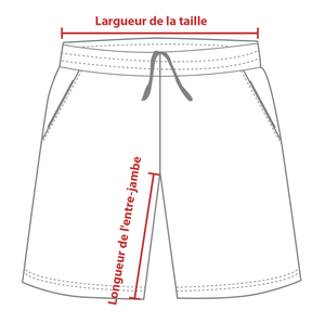 Charte de grandeur Y355 (L-JR à XL-JR)